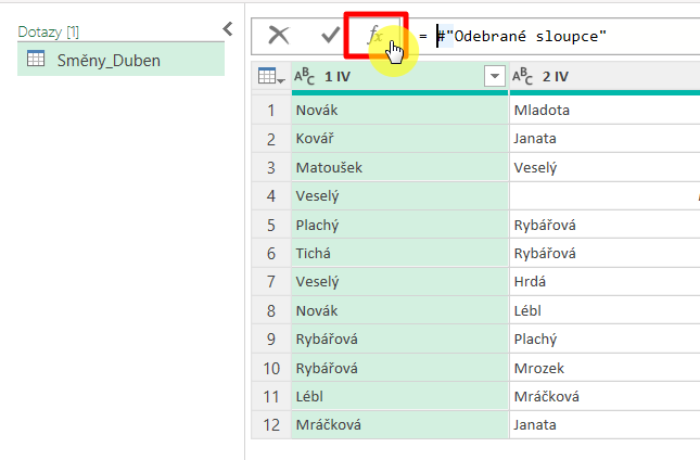 PowerQuery - nalezení duplicit 03