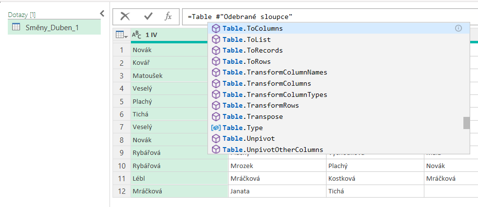 PowerQuery - nalezení duplicit 04