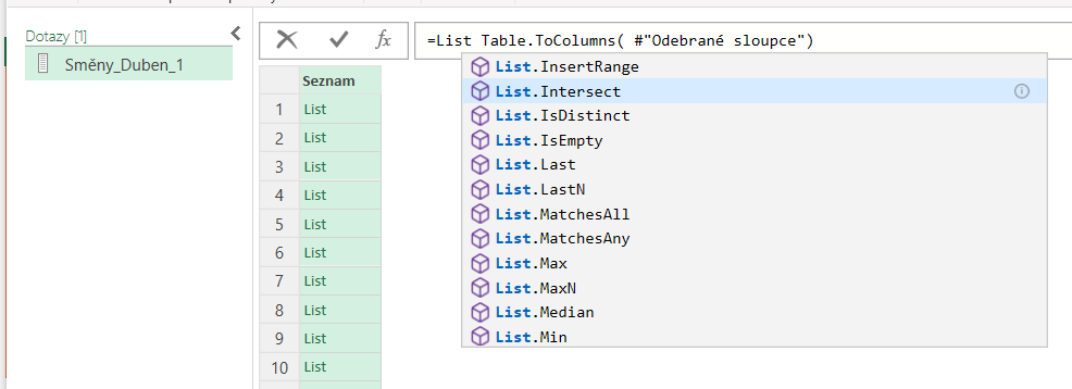 PowerQuery - nalezení duplicit 05